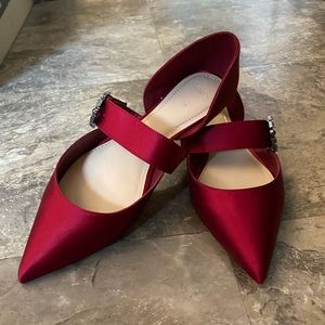 ZARA Red Ballerina Flats, Size 8, BRAND NEW!!!